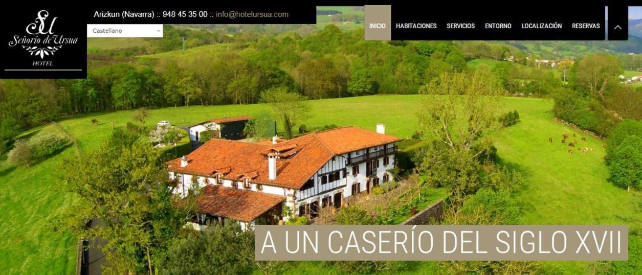 Hotel Senorio De Ursua Arizcun Εξωτερικό φωτογραφία